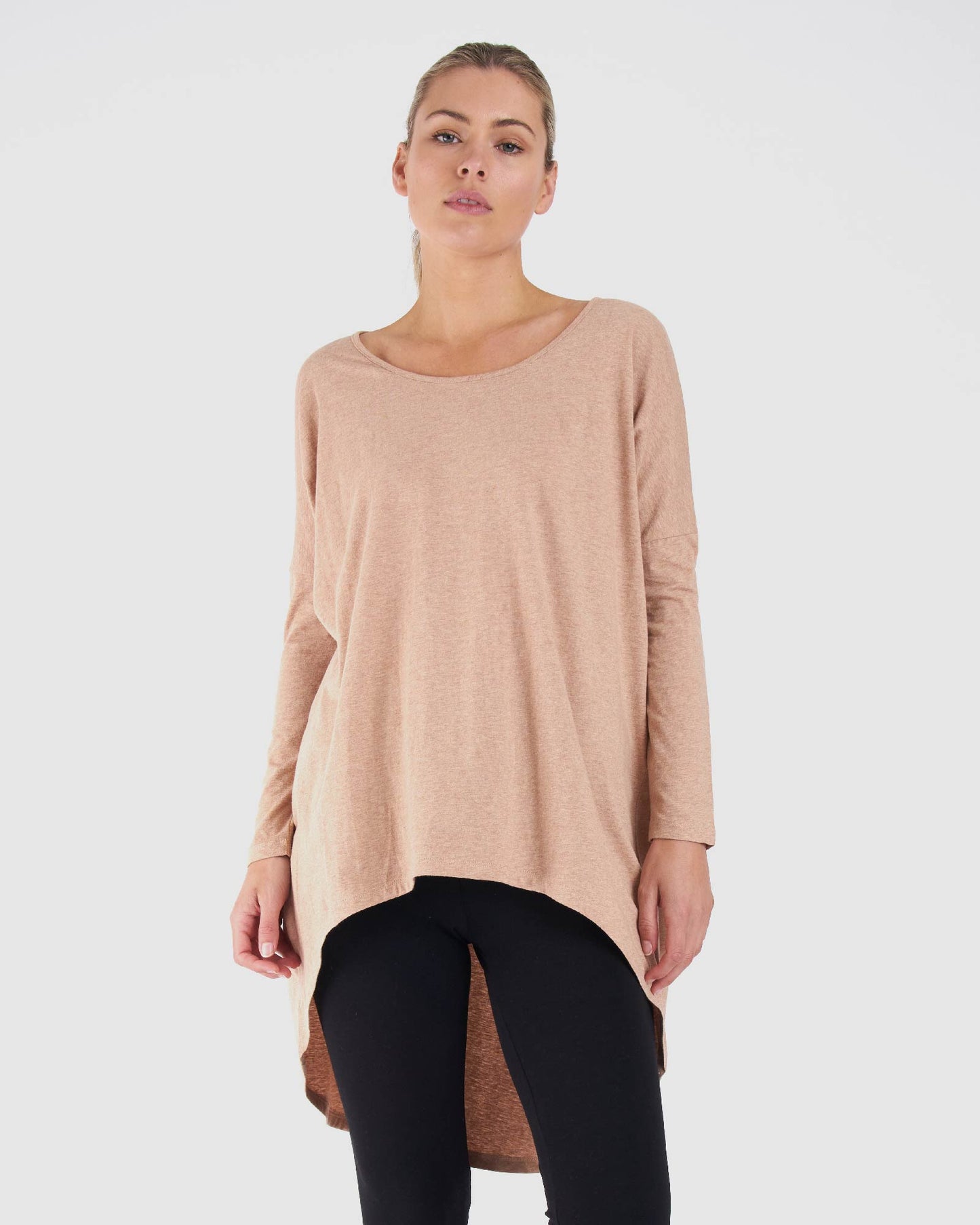Nelly Long Sleeve Top - Sand